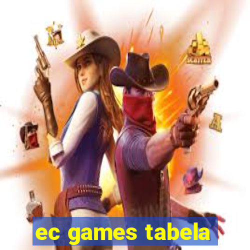 ec games tabela